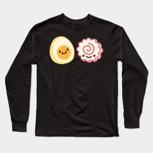 Cute Kawaii Ramen Bowl - ラーメン Long Sleeve T-Shirt